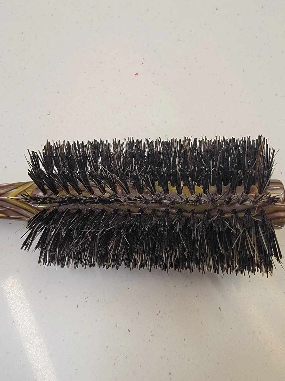 Oribe Round Styling Brush in Brown and Black